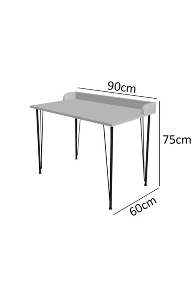 nikshop Çalışma Masası Ceviz - 3