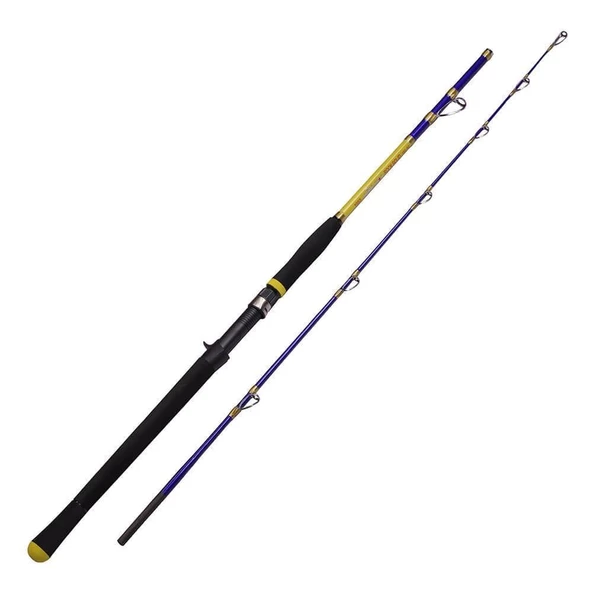 Albastar Rock Solid 180 cm 150g Aksiyonlu Fiber Tekne Olta Kamışı