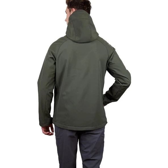Alpinist Peak Softshell Erkek Outdoor Mont 2XL Haki - 4