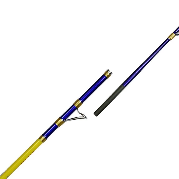 Albastar Rock Solid 180 cm 150g Aksiyonlu Fiber Tekne Olta Kamışı - 4