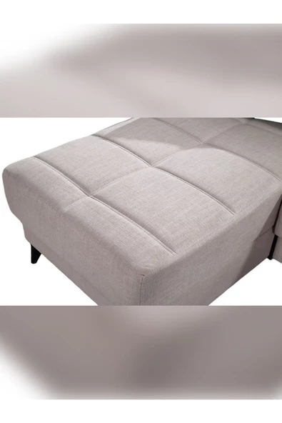 nikshop Nice Köşe Koltuk Takımı - Krem - 5
