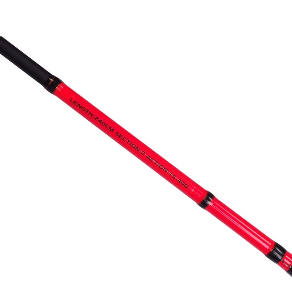 Albastar Neo Spin 240 cm 15-40g Atarlı Karbon Spin Olta Kamışı - Resim 3