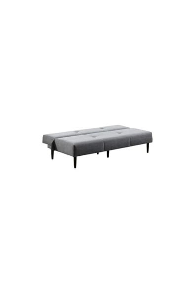 nikshop Box Üç Kişilik Süngerli Kanepe - Gri - 8