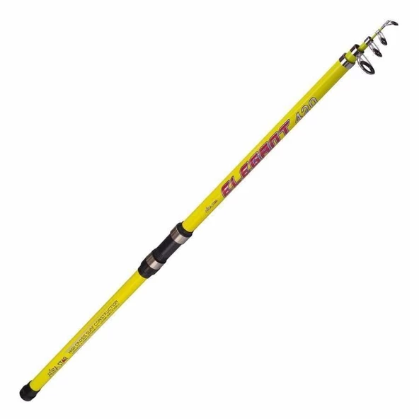 Albastar Elegant 390 cm 100-200g Atarlı Fiber Surf Olta Kamışı