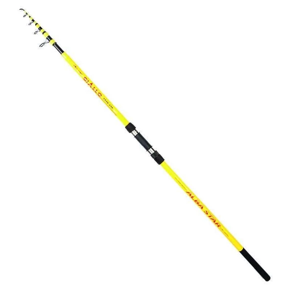 Albastar Giallo 420 cm 190g Atarlı Karbon Surf Olta Kamışı