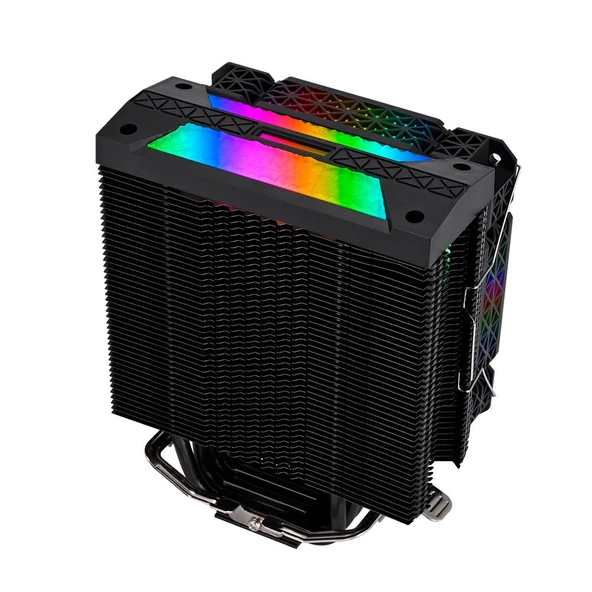 Snt Lc-400B  120 Mm. Argb Amd Intel İşlemci Soğutucu Siyah - 3