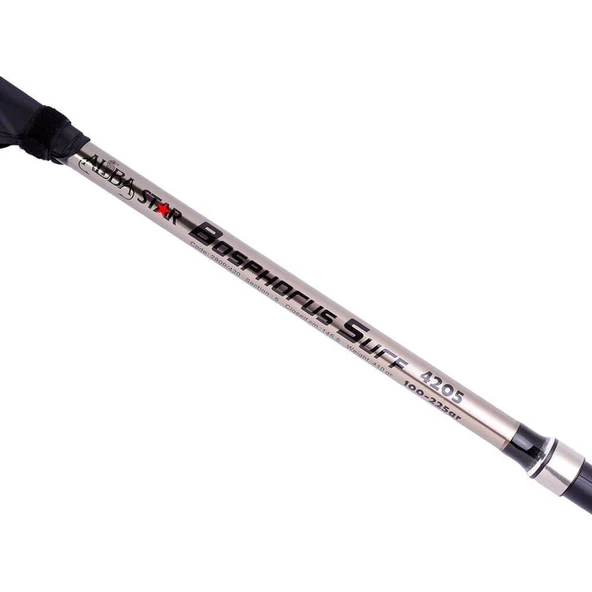 Albastar Bosphorus 420 cm 100-225g Atarlı Karbon Surf Olta Kamışı - 2