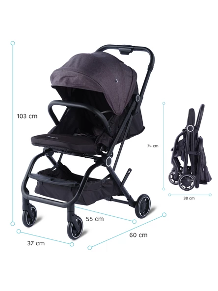 Baby Storch - F8 Model 360 Derece Dönebilen Bebek Arabası - 2