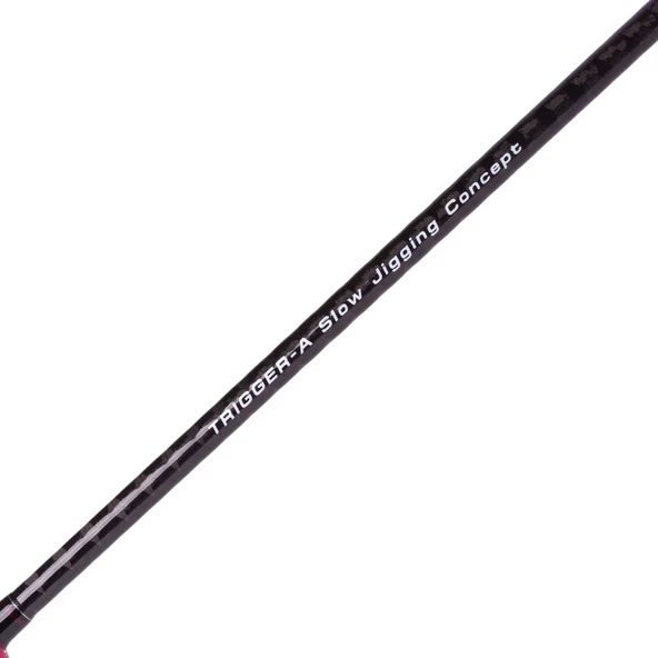 Albastar Trigger-A 198 cm 180g Aksiyonluı Karbon Slow Jigging Olta Kamışı - Resim 2