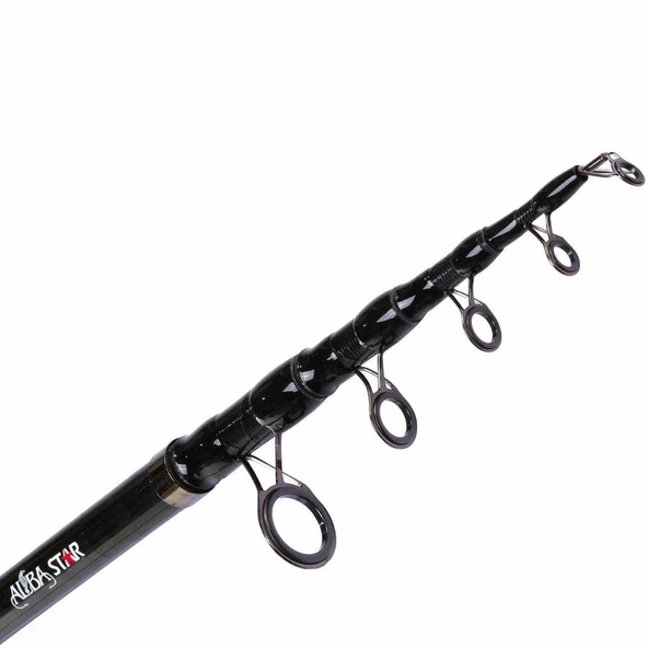 Albastar Telecast 390 cm 200g Atarlı Karbon Surf Olta Kamışı - Resim 4