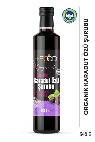 ORGANİK KARADUT ÖZÜ ŞURUBU 645G