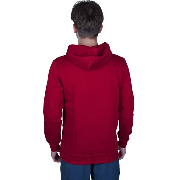 Alpinist Stream Erkek Kapşonlu Sweat M Beden Bordo - 2