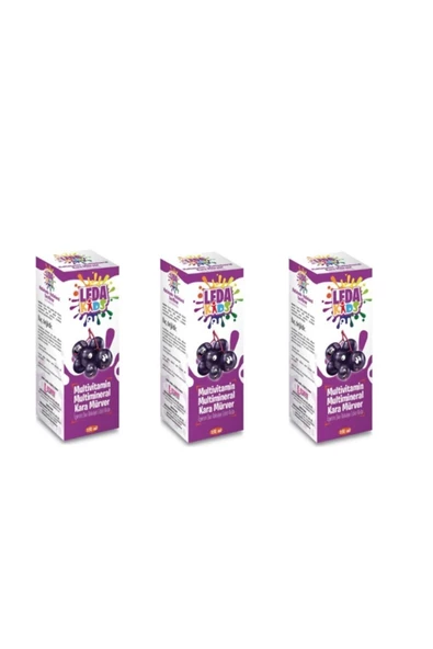 LEDAPHARMA Leda Kids Multivitamin X3