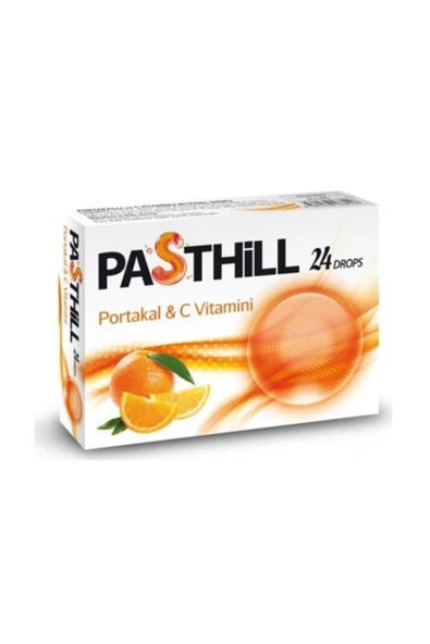 PASTHİLL Portakal Vitamin C – Pastil