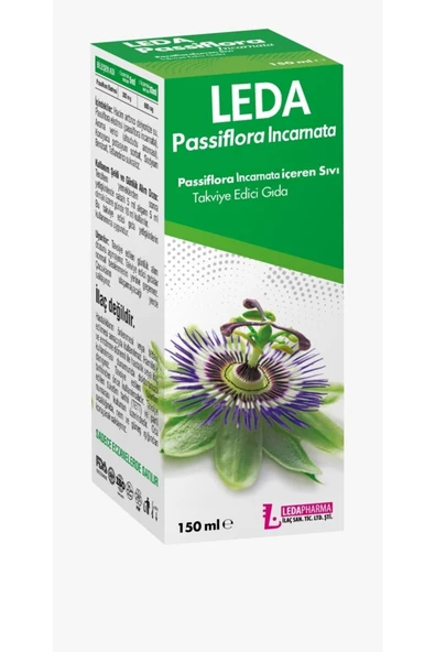 LEDAPHARMA Passiflora Leda 150 ml Şurup