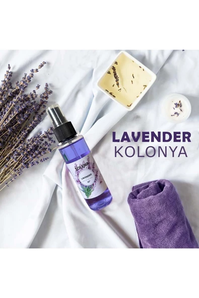 SOLENA Sprey Cep Veya Çanta Lavanta Kolonyası 100 ml - 3