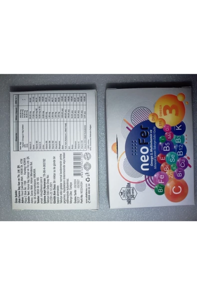 NEOLİFE 30KP MULTİVİTAMİN MİNERAL 2 KUTU - 2