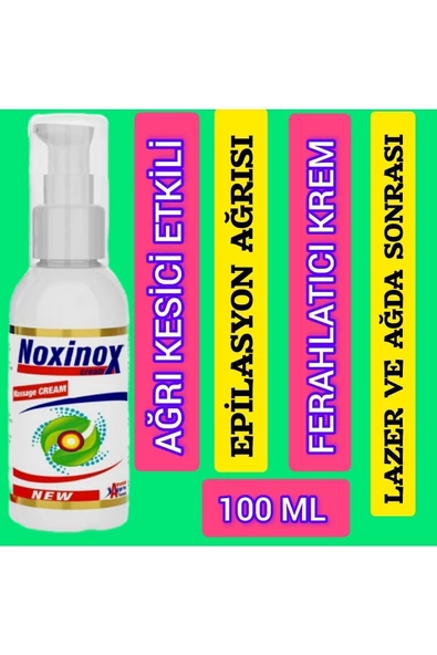 NOXINOX KREM FERAHLATICI ETKİLİ KREM 100ML - 2