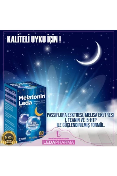 LEDAPHARMA Melatonin Leda Complex 60 Kapsül