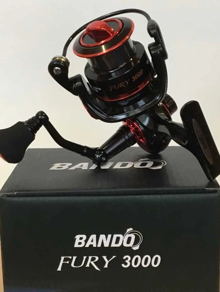 Bando Fury 2000 9+1 Bilyalı 7.1:1 Devirli LRF Olta Makinesi - 1