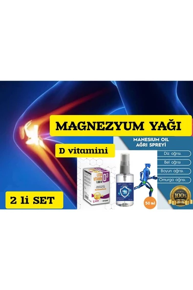 LEDAPHARMA LEDA D3 VİTAMİNİ+MAGNEZYUM OİL