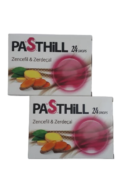 PASTHİLL Ledapharma pasthill Zencefil & Zerdeçal 24 dropsx2 adet