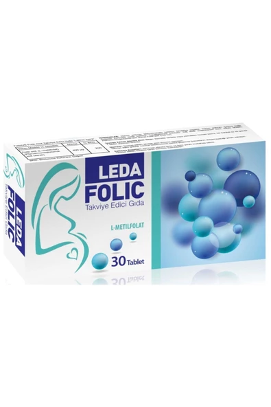 LEDAPHARMA Leda Folıc 30 Tablet Folık Asıt