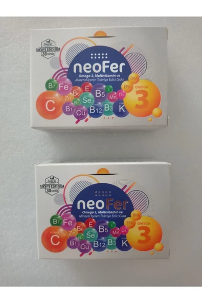 NEOLİFE 30KP MULTİVİTAMİN MİNERAL 2 KUTU