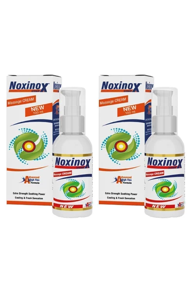 COM Noxinox Cream 100 Ml Masaj Kremi 2'li Paket