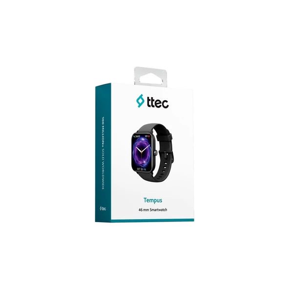 Ttec Tempus 46MM Tft Ekranlı Dikdörtgen Kasa Akıllı Saat - 12