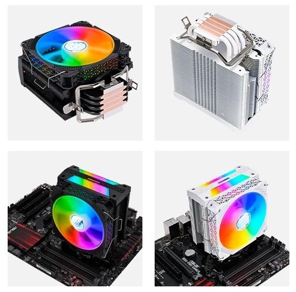 Snt Lc-400W 120 Mm. Argb Amd Intel İşlemci Soğutucu Beyaz - 6