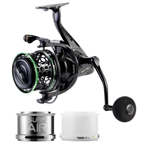 Kali Kunnan Spinit Air 7700L 6+1 Bilyalı 4.6:1 Devirli Surf Olta Makinesi