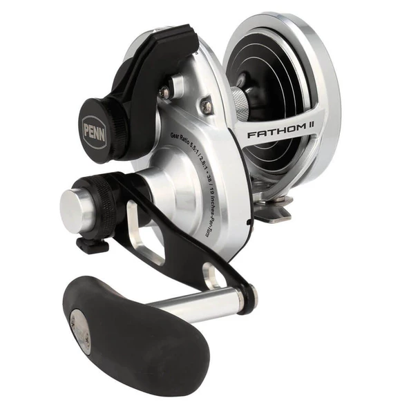 Penn Fathom II Lever Drag 10XNLD2 4+1 Bilyalı 6.2:1/2.8:1 Devirli Sağ El Çıkrık Olta Makinesi