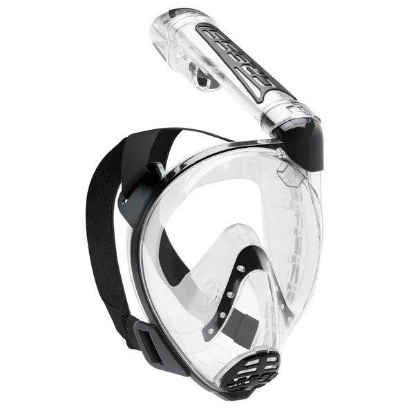 Cressi Duke M-L Beden Tam Yüz Maske Şeffaf-Siyah - 4