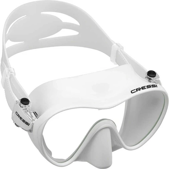Cressi F1 Frameless Yetişkin Dalış Maskesi Sarı - 7