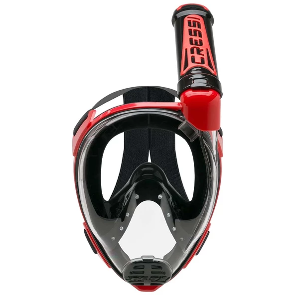 Cressi Duke S-M Beden Tam Yüz Maske Siyah-Kırmızı - 3