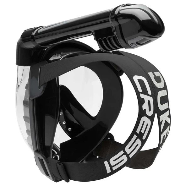 Cressi Duke S-M Beden Tam Yüz Maske Siyah - 5