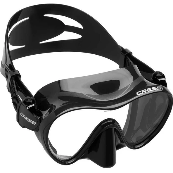 Cressi F1 Frameless Yetişkin Dalış Maskesi Beyaz - 3