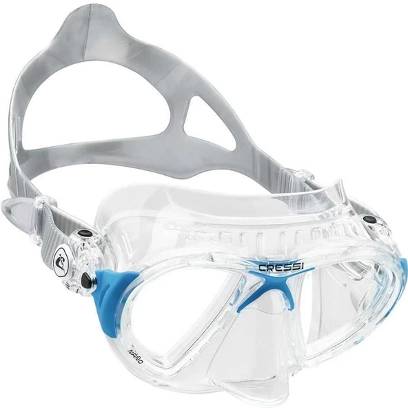 Cressi Nano Yetişkin Dalış Maskesi Şeffaf-Sarı - 3