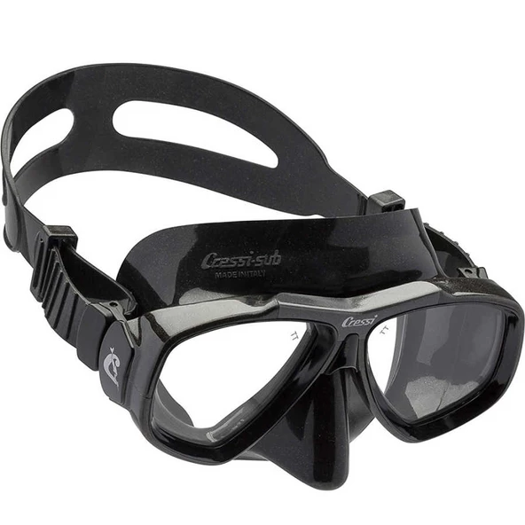 Cressi Focus Yetişkin Dalış Maskesi Siyah - 2