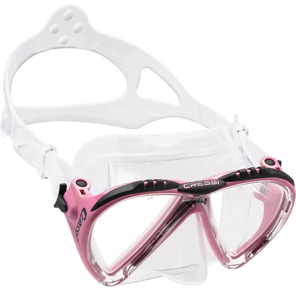 Cressi Lince Yetişkin Dalış Maskesi Pembe - 2