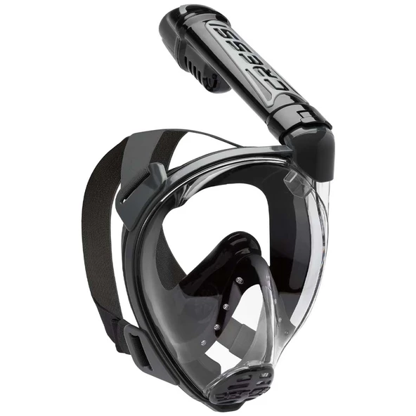 Cressi Duke S-M Beden Tam Yüz Maske Siyah - 4