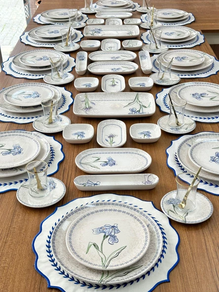 Kahvaltı Takımı 94 Parça 12 Kişilik Lily