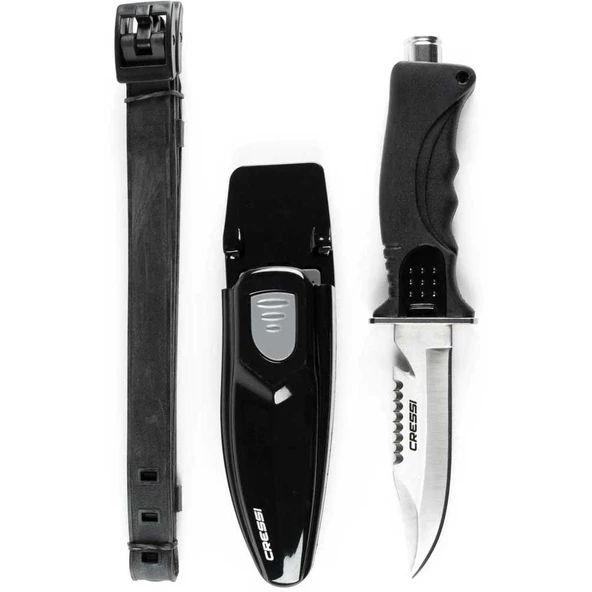 Cressi Skorpion 23.2 cm Siyah Dalış Bıçağı