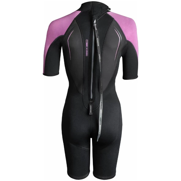 Cressi Altum Lady 3 mm Pembe Shorty Yüzme Elbisesi XLarge - 4