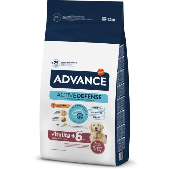 Advance Dog Maxi Senior 6 Vitality 12 Kg