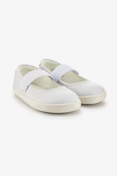 Smart Walker Mary Jane Havalı Beyaz Barefoot Kız Babet Ayakkabı - 6
