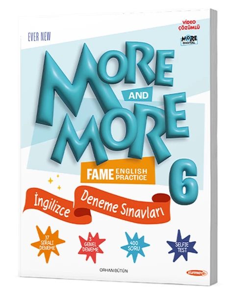 More and More 6. Sınıf İngilizce Deneme Sınavları Selfie Test 2024/25