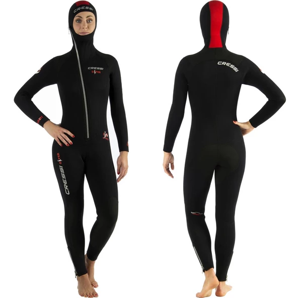 Cressi Diver Lady 5 mm Dalış Elbisesi Large - 3
