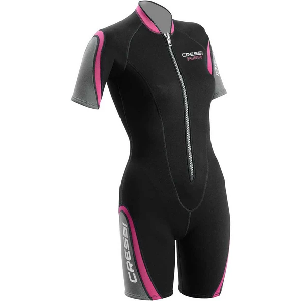 Cressi Playa Lady 2.5 mm Shorty Dalış Elbisesi Medium - 3